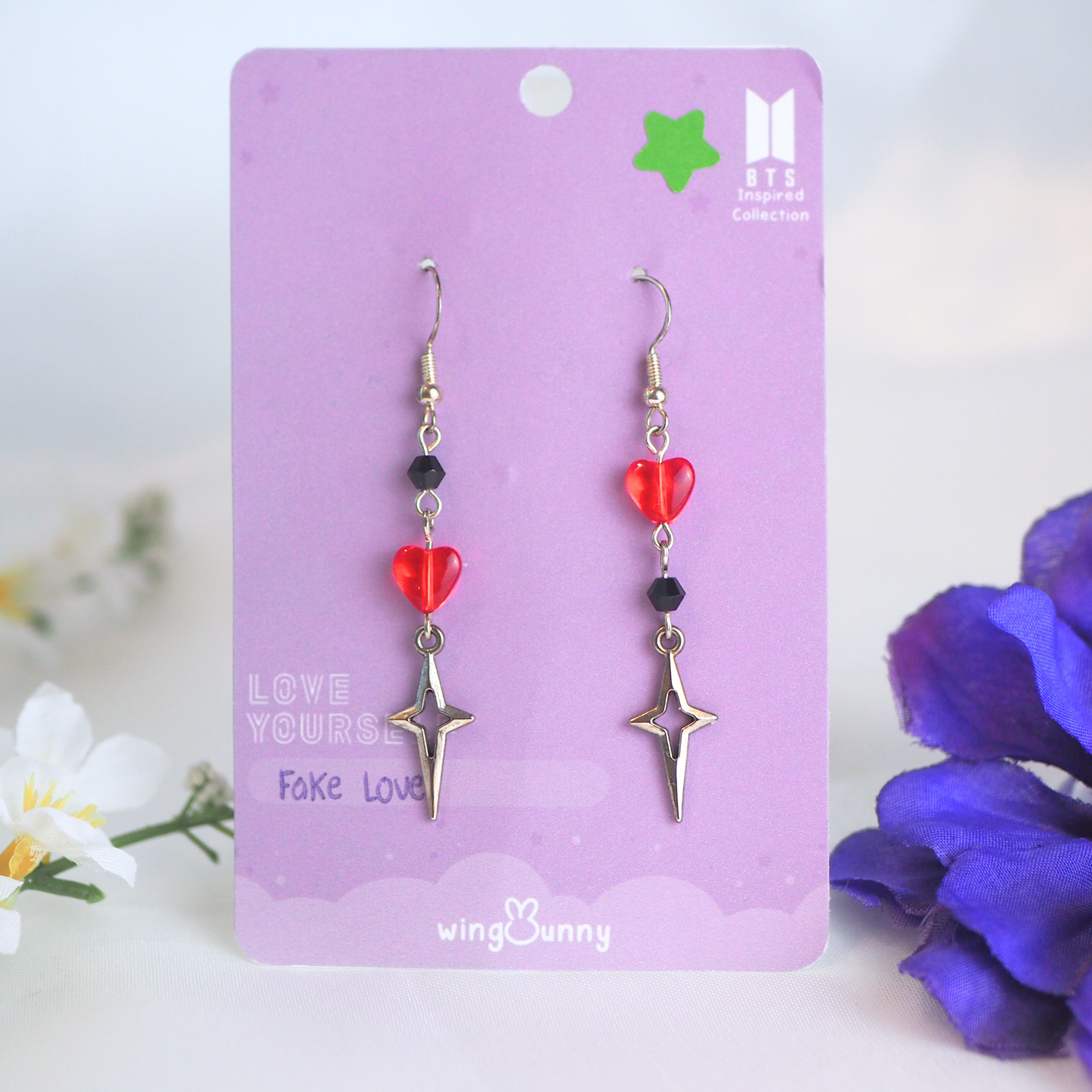Fake Love (BTS Inspired) Earrings