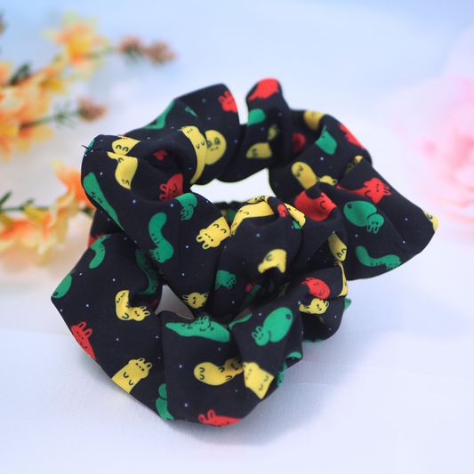 Blob Bunny Scrunchie