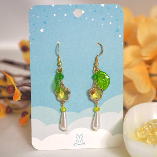 Morning Dewdrop Dangle Earrings