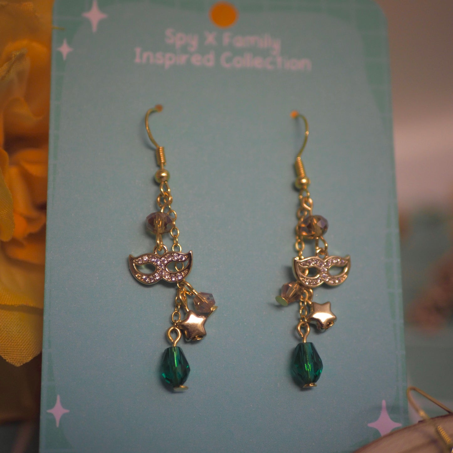 Master of Disguise, SxF anime inspired earrings