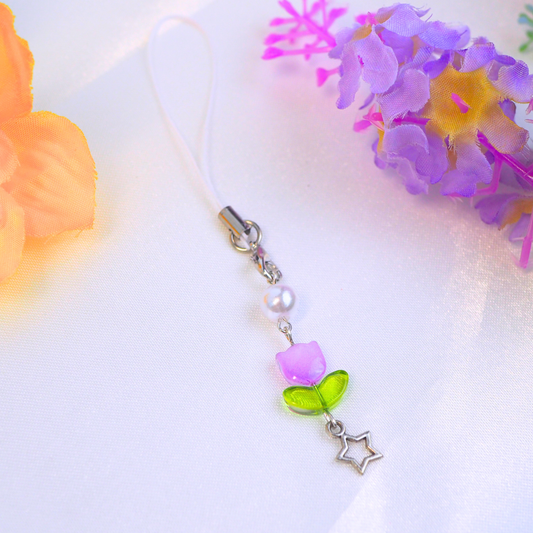 Spring Tulip Phone Charm