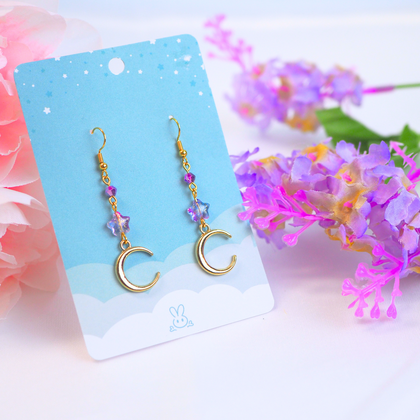 Starlit Moon Earrings