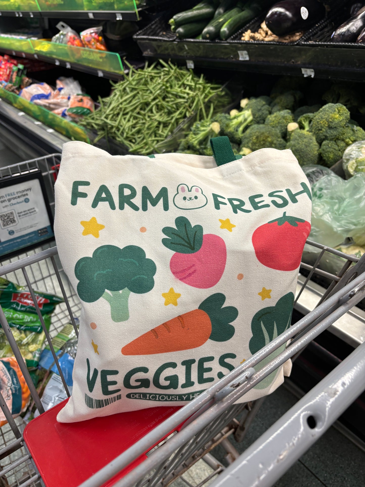 Farm Fresh Veggies Tote Bag