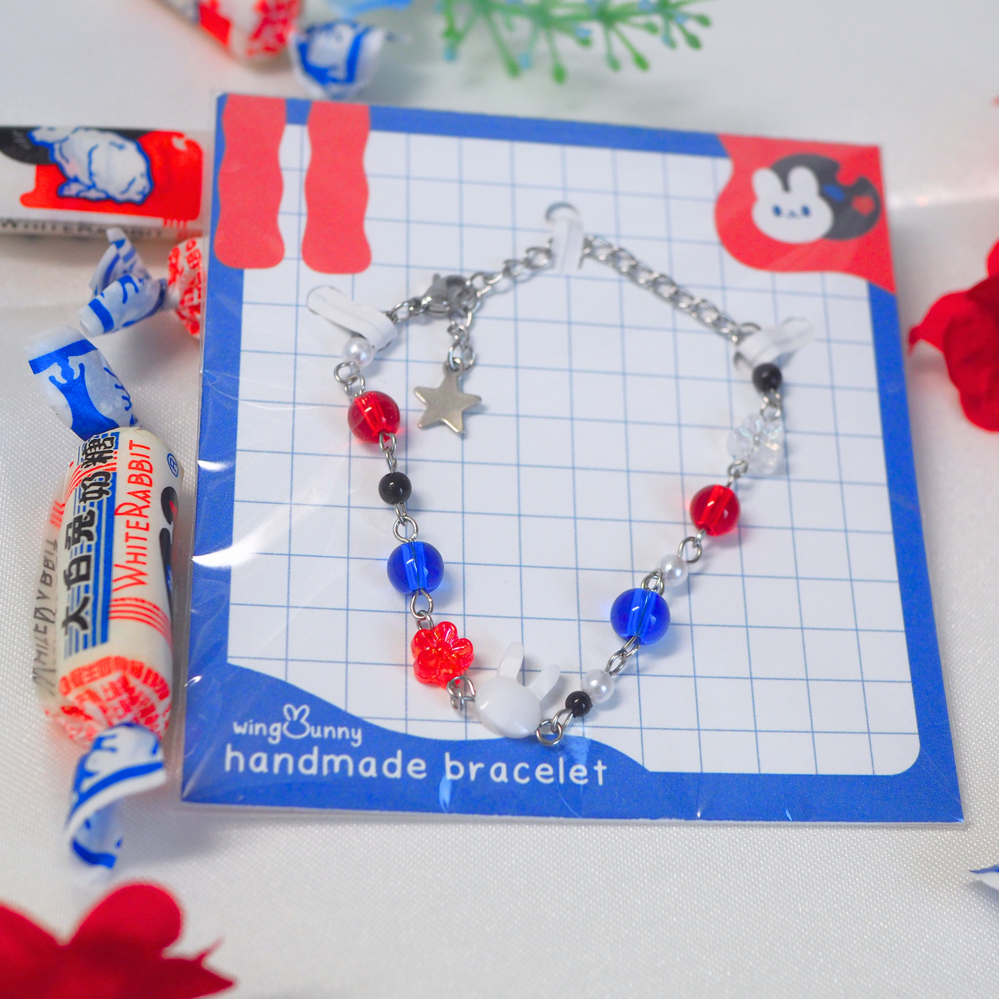 White Rabbit Candy Bracelet