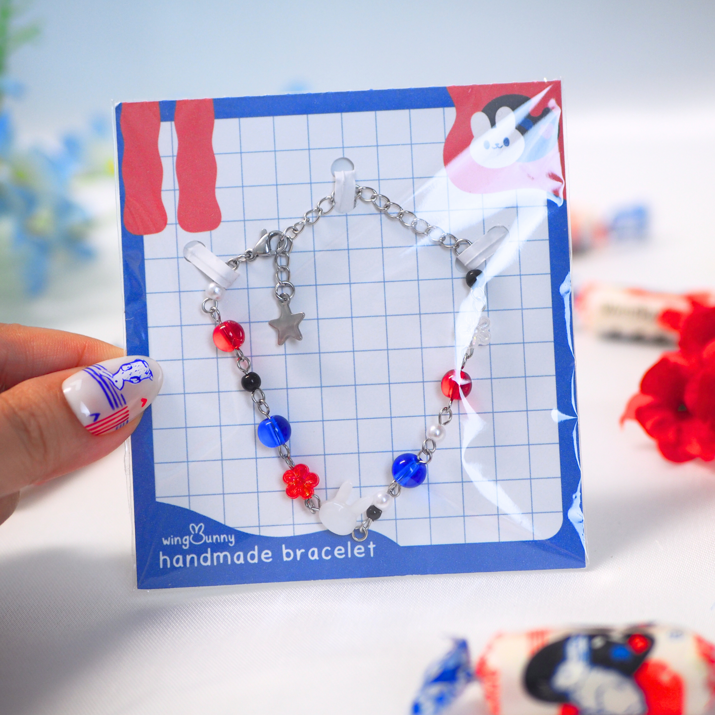 White Rabbit Candy Bracelet