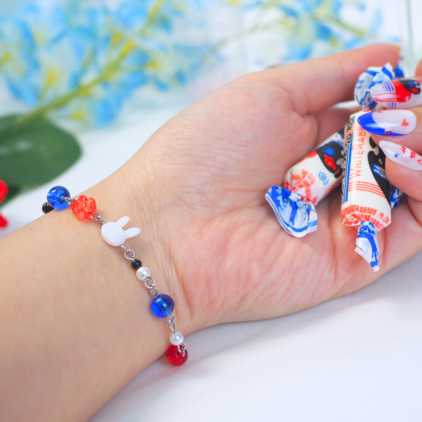 White Rabbit Candy Bracelet
