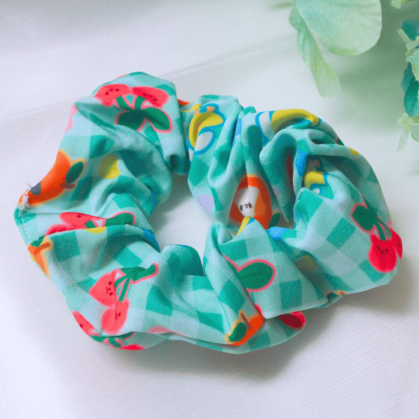 Fruity Animals Scrunchie