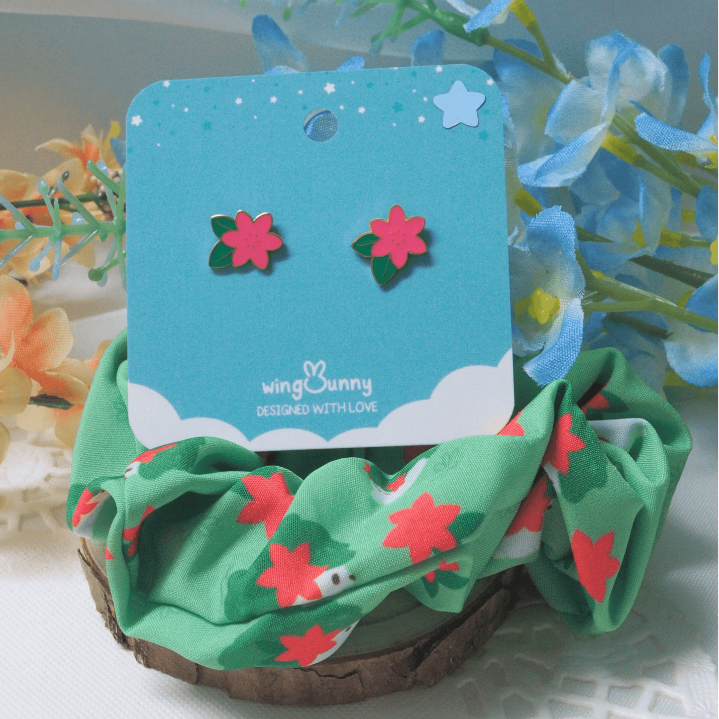 Gracidea Flower Studs