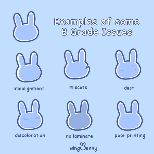 B-Grade Sticker Pack