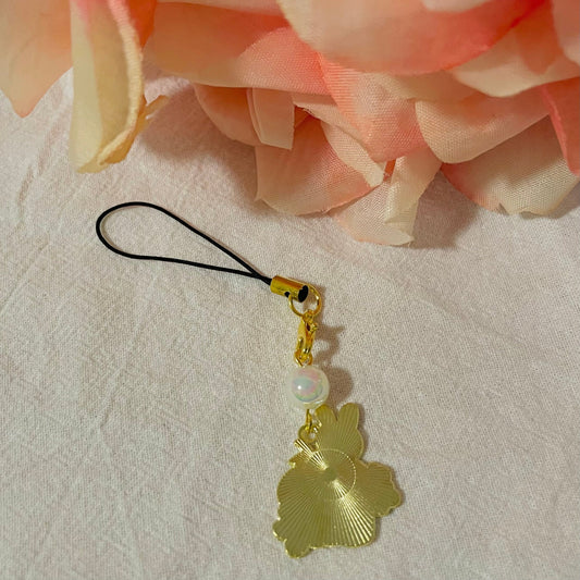 Strawbunny Phone Charm