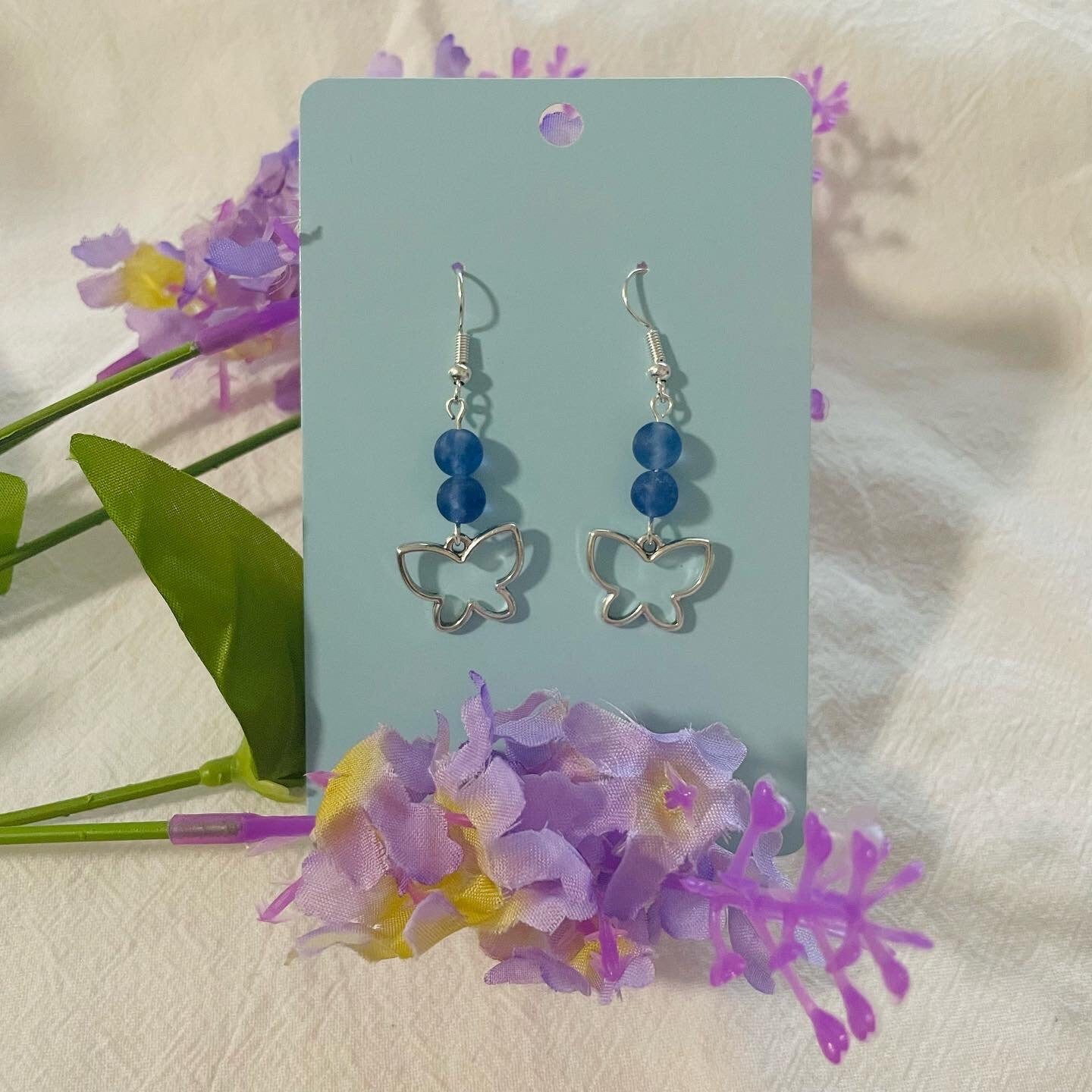 Midnight Moth Earrings