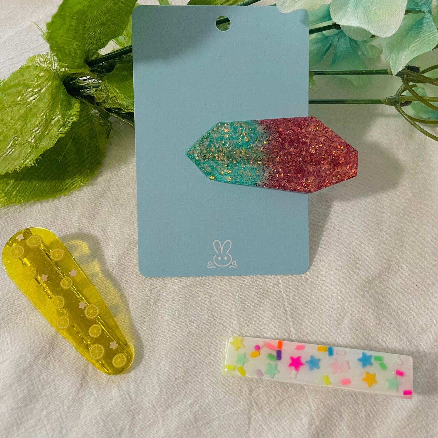 Mystery Resin Hairclip