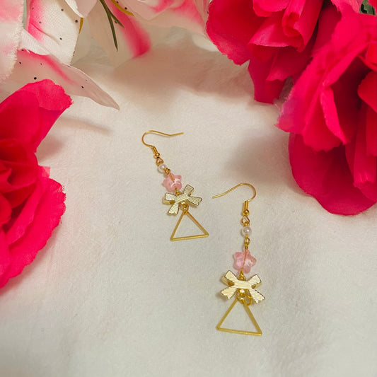 Telepathy Pink - SxF anime inspired earrings