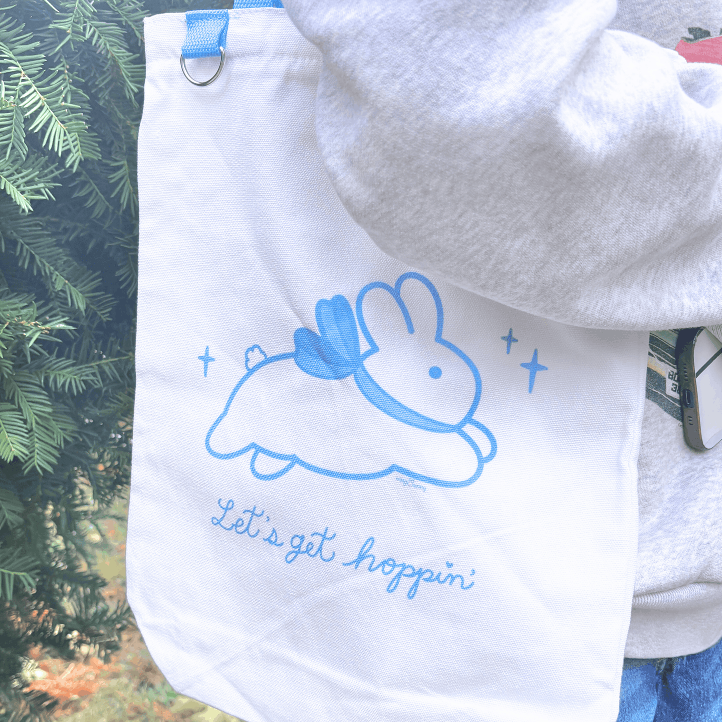 Let's Get Hoppin' Tote Bag