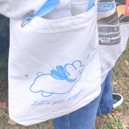 Let's Get Hoppin' Tote Bag