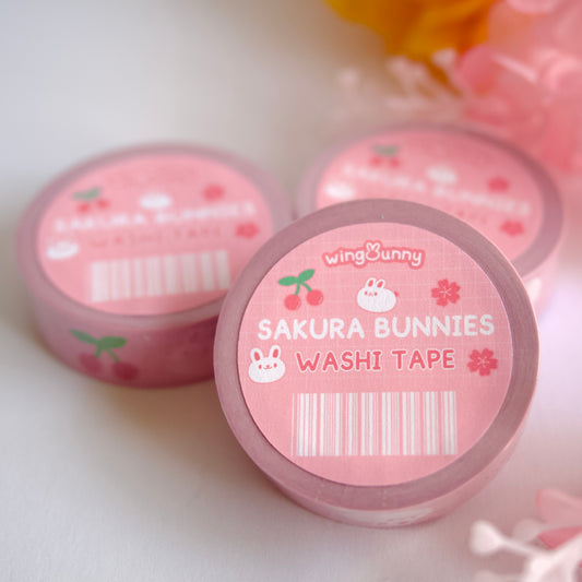 Sakura Bunny Washi Tape