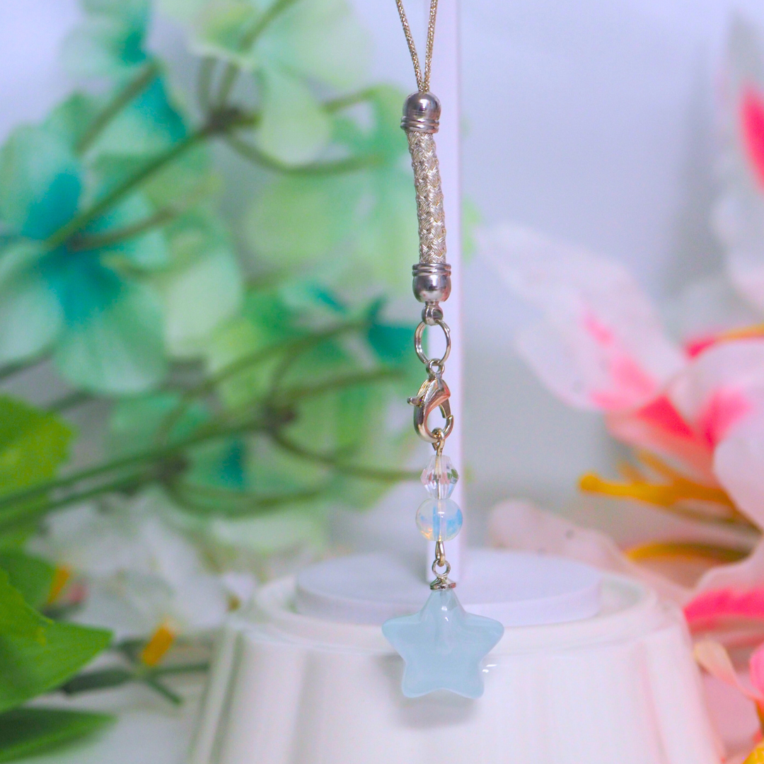 Icy Star Jelly Phone Charm