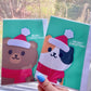 Christmas Animals Greeting Card
