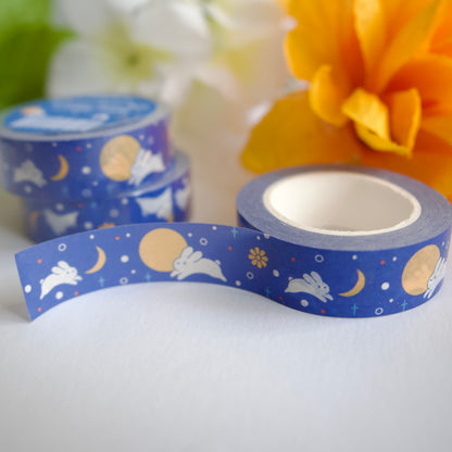 Autumn Moon Bunny Washi Tape