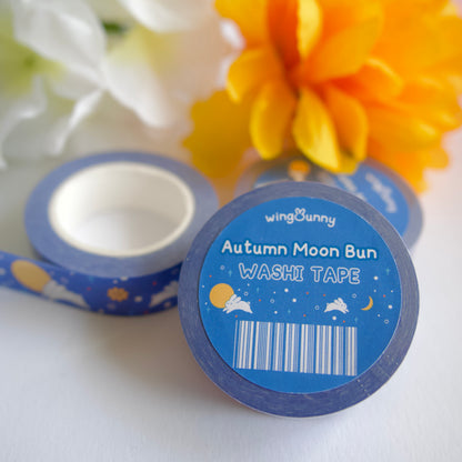Autumn Moon Bunny Washi Tape