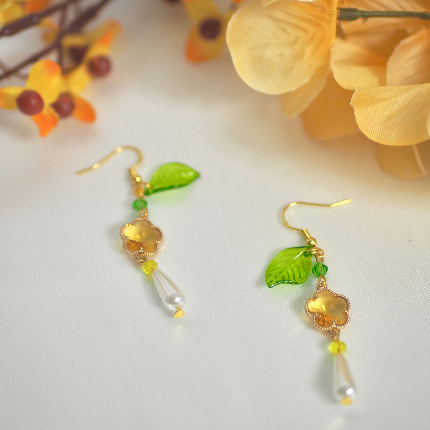 Morning Dew Dangle Earrings