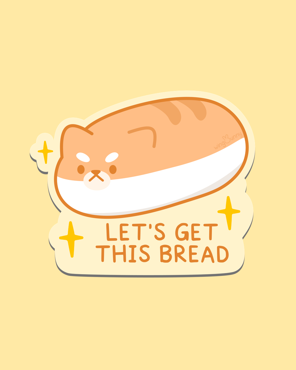 Get this Bread Sticker – wingBunny