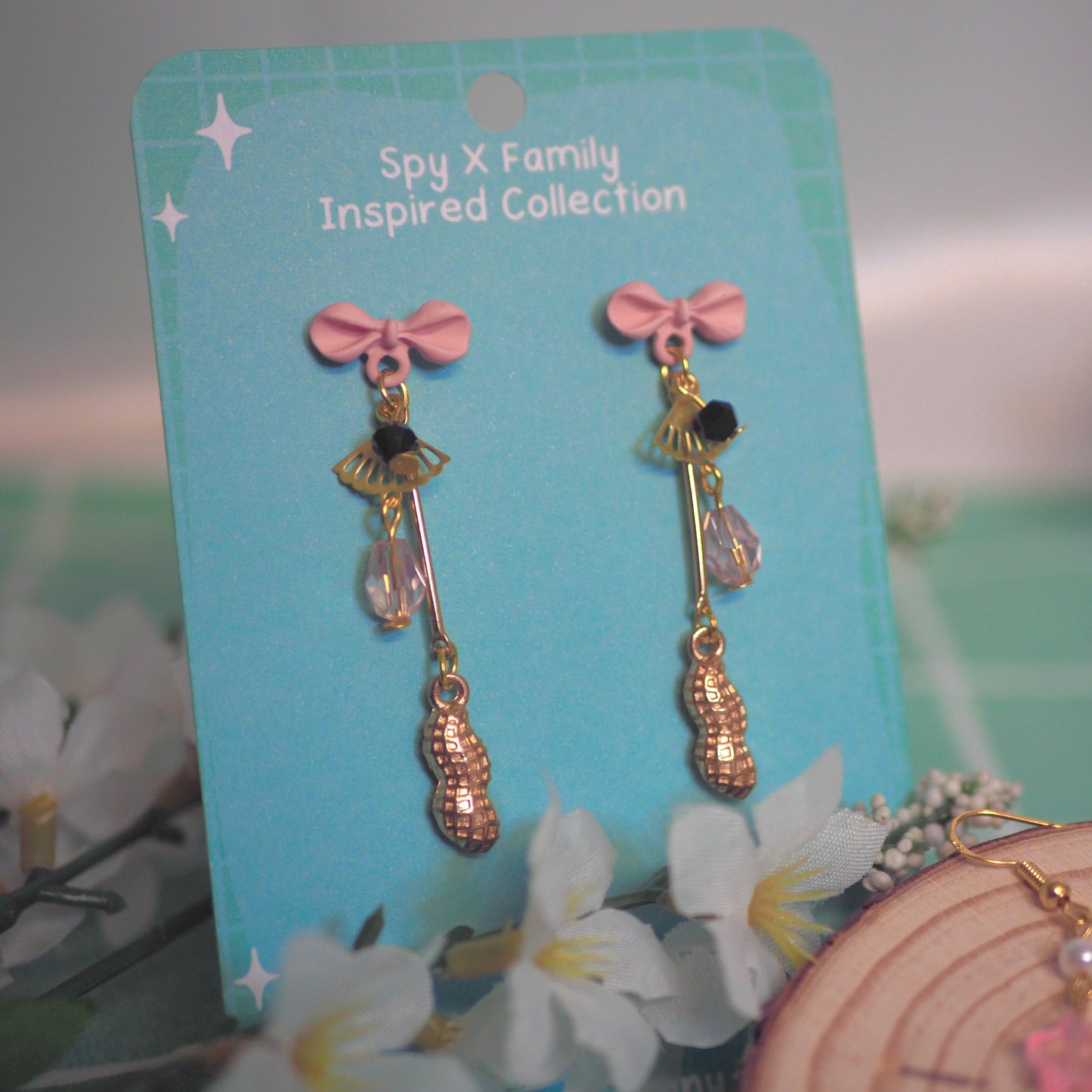 Peanut Lover, SxF anime inspired earrings
