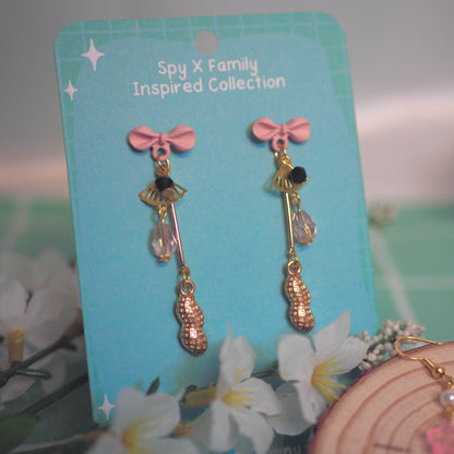 Peanut Lover, SxF anime inspired earrings