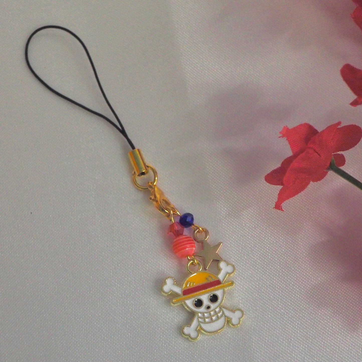 King of Pirates Phone Charm, OP anime inspired phone charm