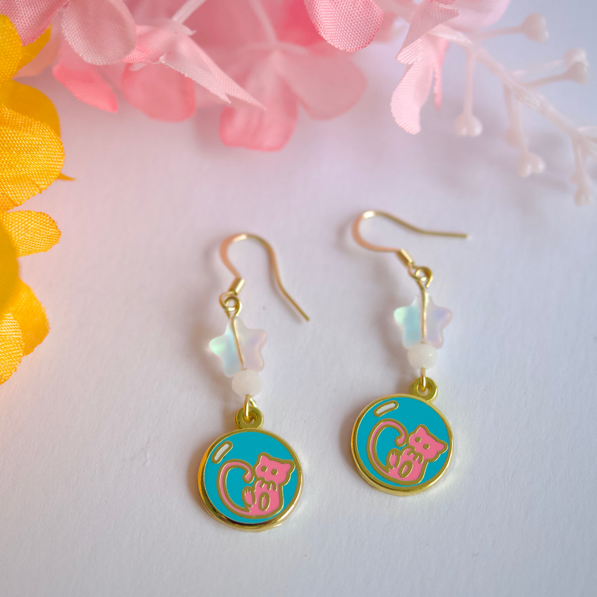 Bubble Mew Earrings