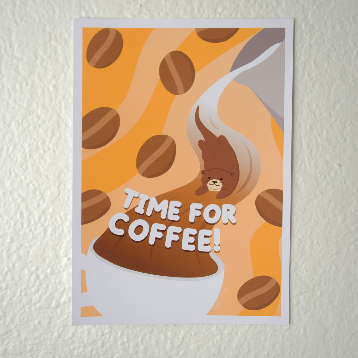 Time for Coffee - 5x7 Print
