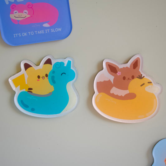 PokèFloaties Acrylic Magnet