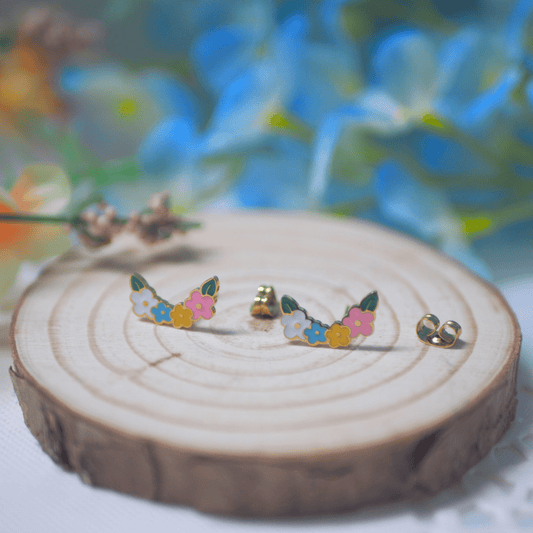 Daisy Ring Studs