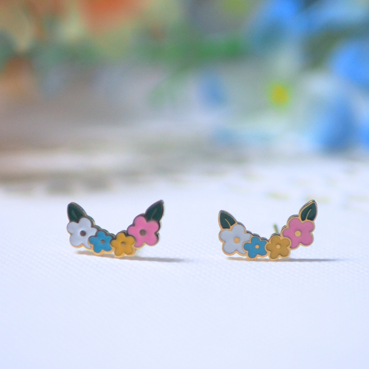 Daisy Ring Studs