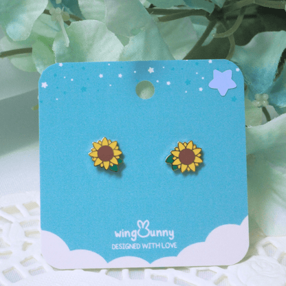 Sunflower Studs