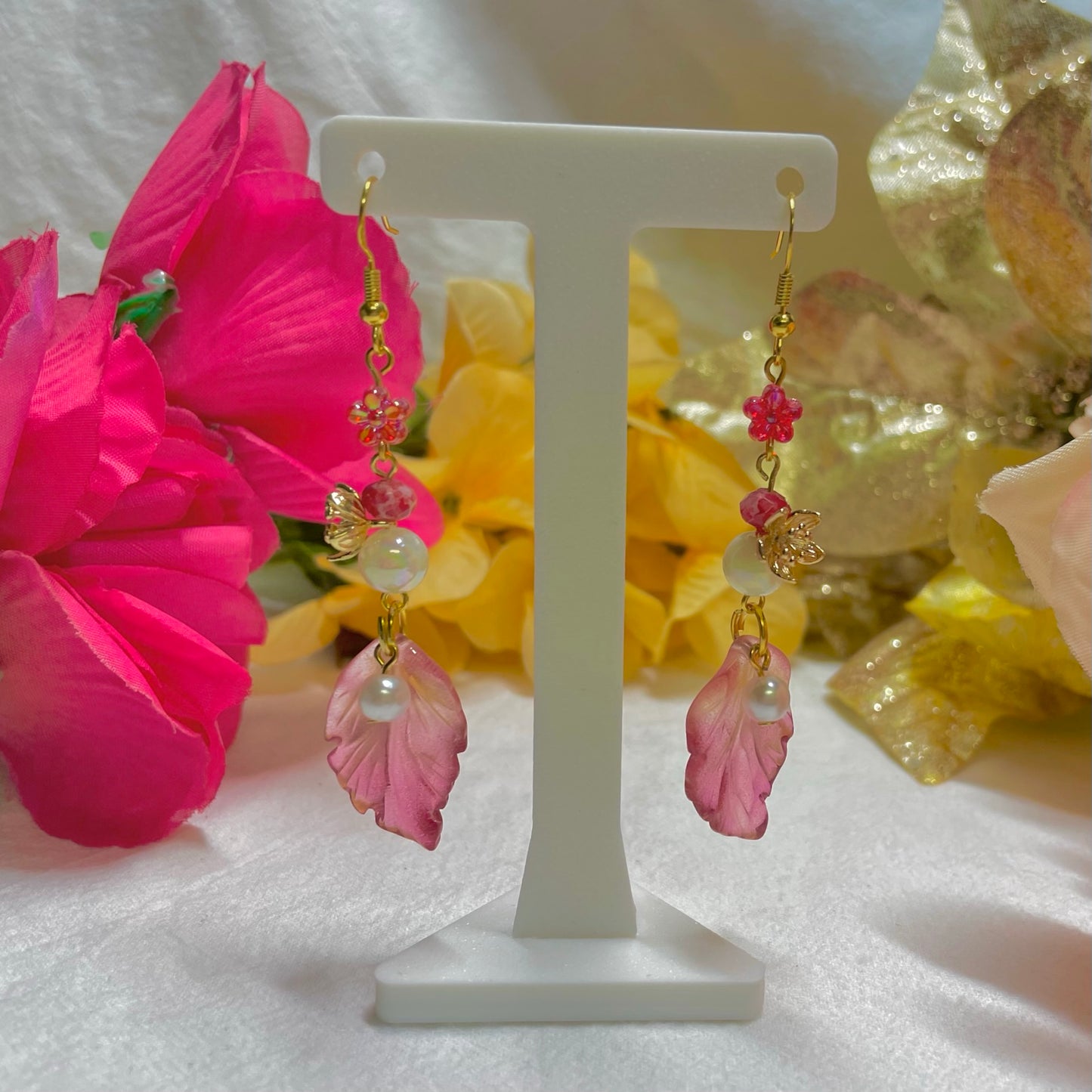 Phoenix Flower Earrings