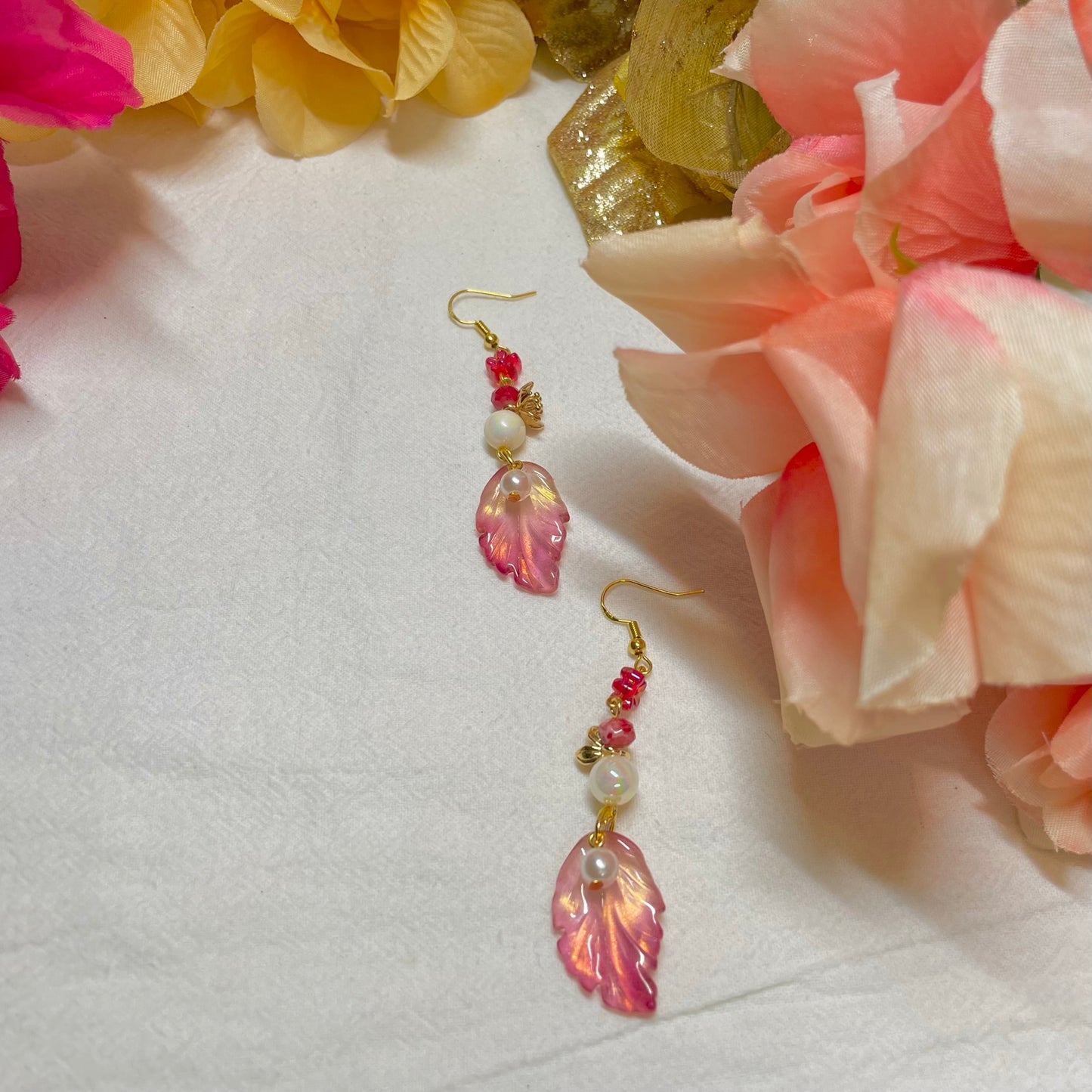 Phoenix Flower Earrings