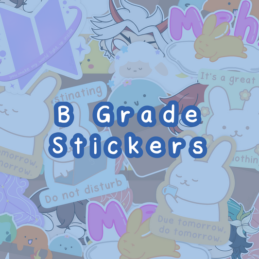 B-Grade Sticker Pack