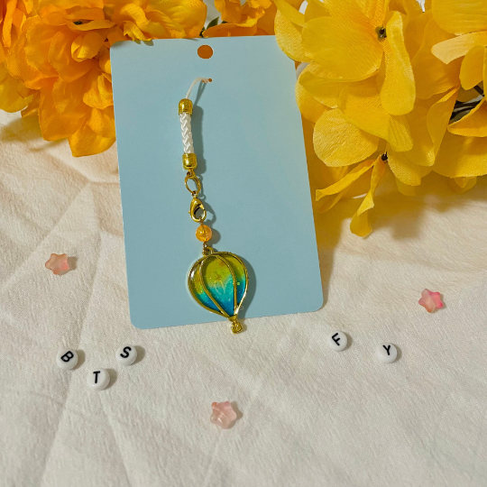 BTS Hot Air Balloon Phone Charm