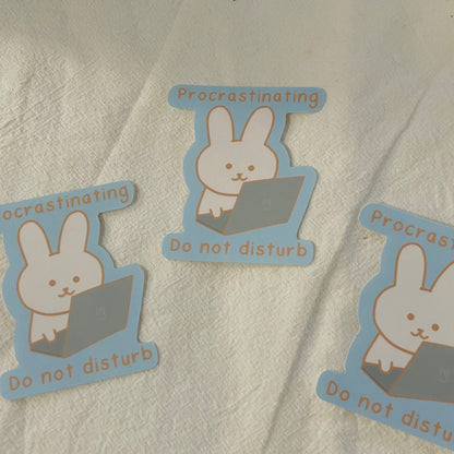Senioritis Bun Stickers