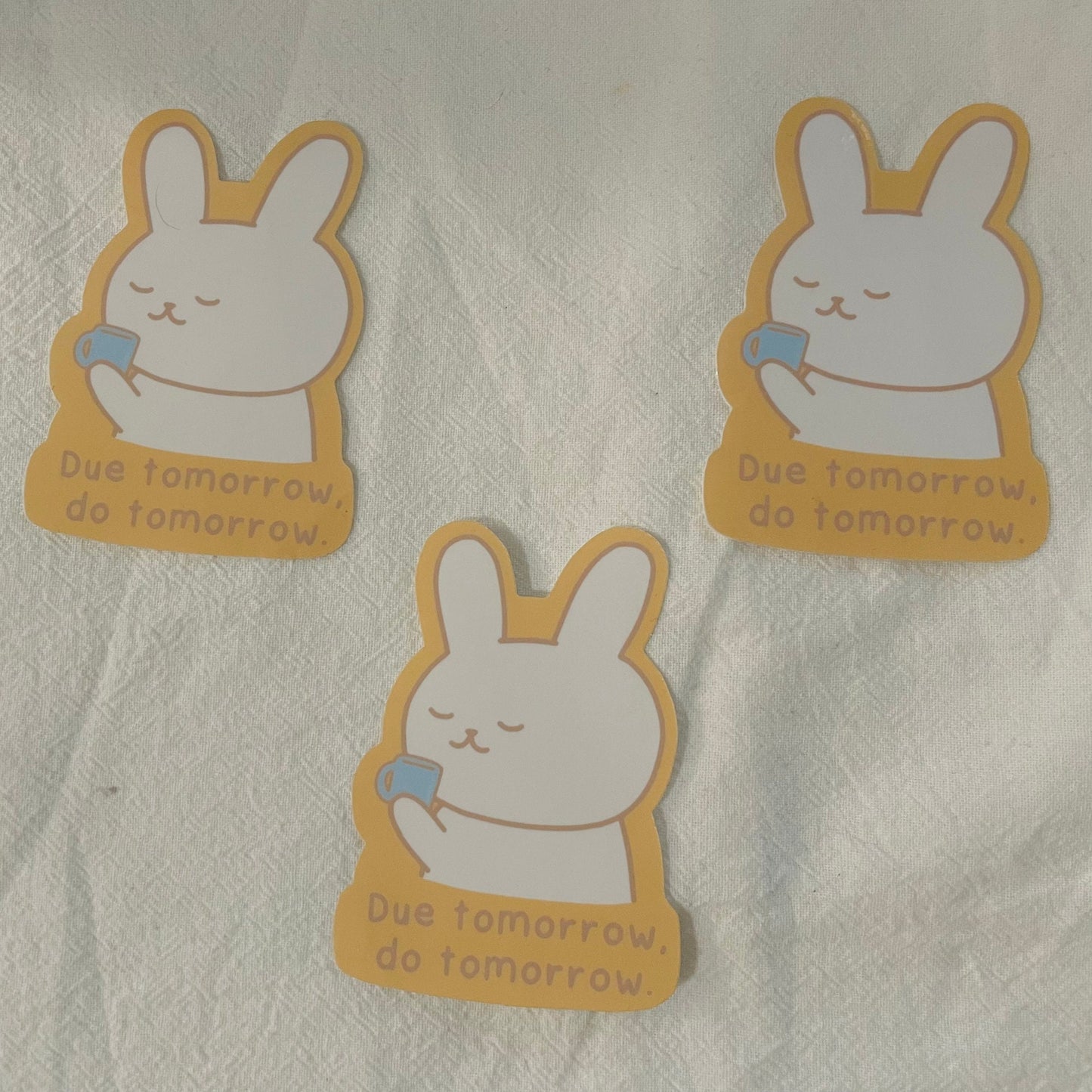 Senioritis Bun Stickers