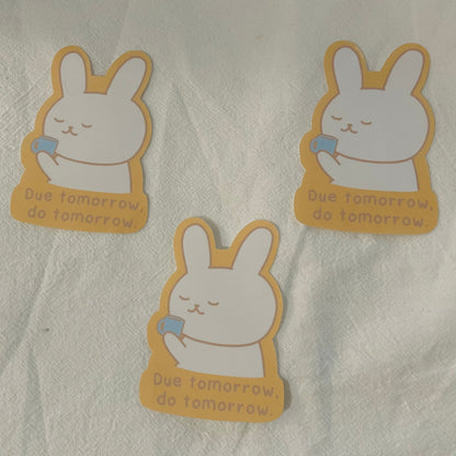 Senioritis Bun Stickers