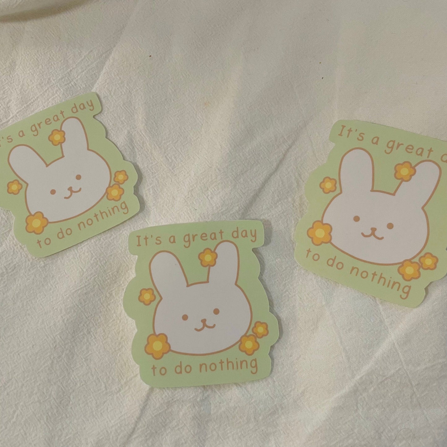 Senioritis Bun Stickers